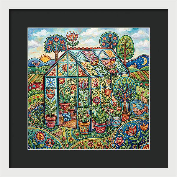 Glass Greenhouse Delight