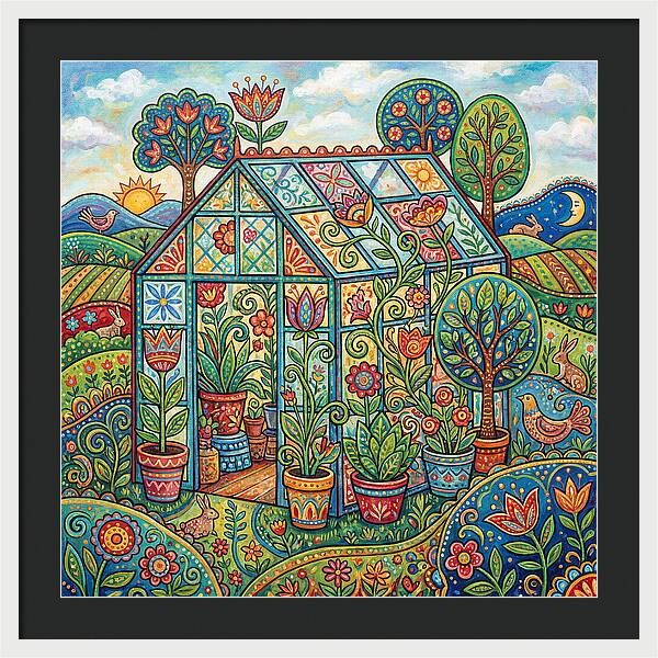 Glass Greenhouse Delight