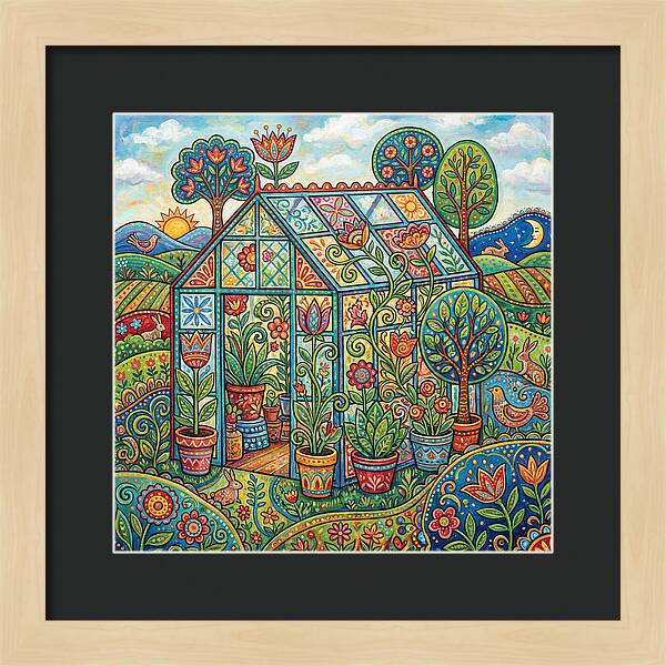 Glass Greenhouse Delight