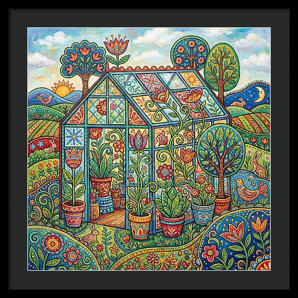 Glass Greenhouse Delight