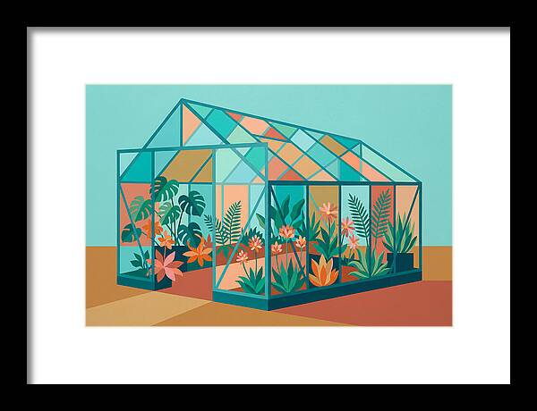 Glass Greenhouse Oasis