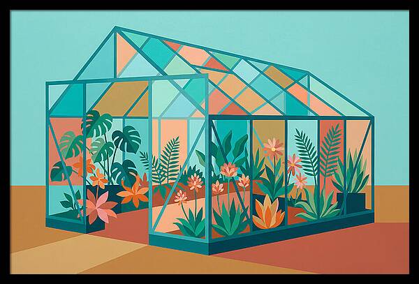 Glass Greenhouse Oasis