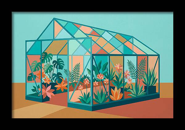 Glass Greenhouse Oasis