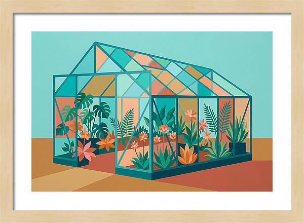Glass Greenhouse Oasis