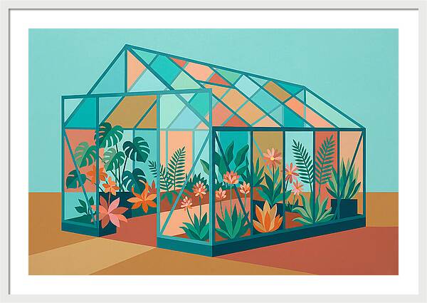 Glass Greenhouse Oasis