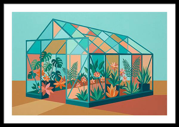 Glass Greenhouse Oasis