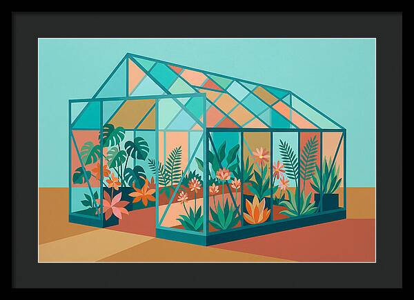 Glass Greenhouse Oasis