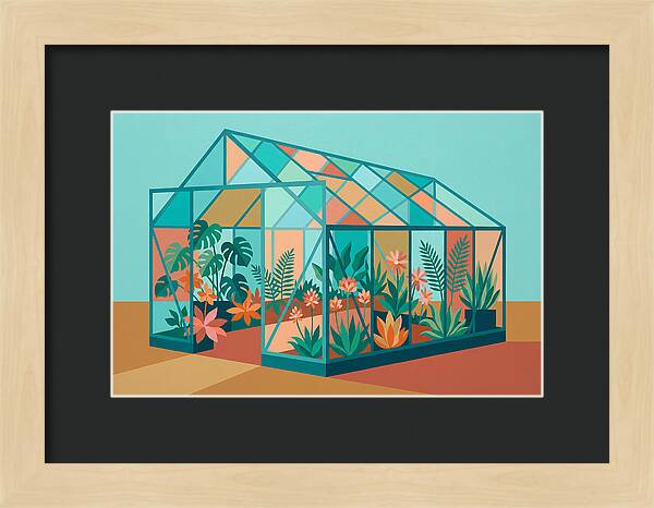 Glass Greenhouse Oasis