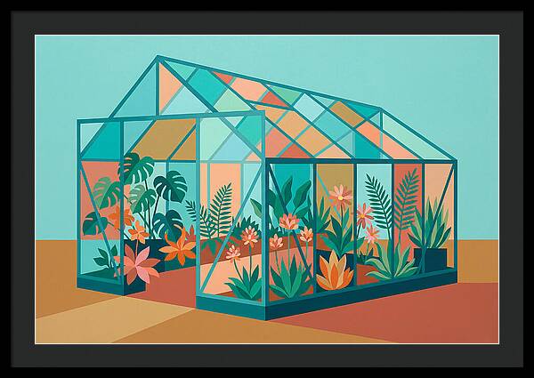 Glass Greenhouse Oasis