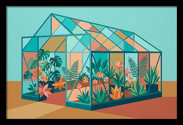 Glass Greenhouse Oasis