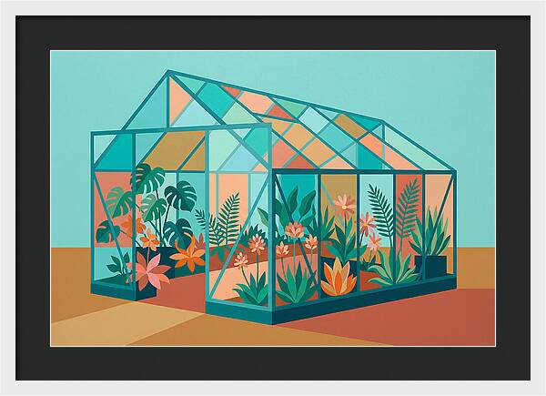 Glass Greenhouse Oasis