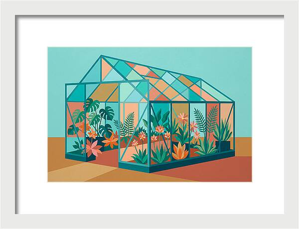 Glass Greenhouse Oasis