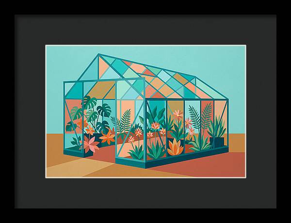 Glass Greenhouse Oasis