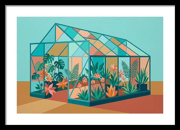 Glass Greenhouse Oasis