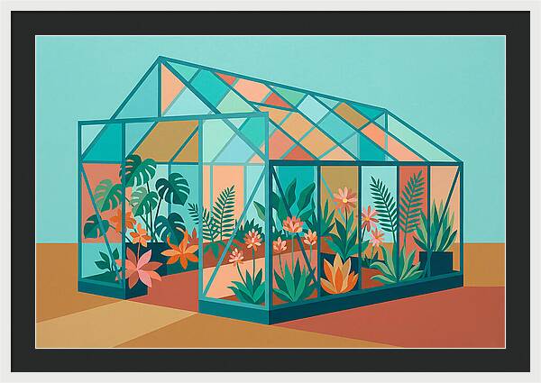 Glass Greenhouse Oasis
