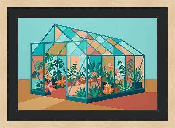 Glass Greenhouse Oasis