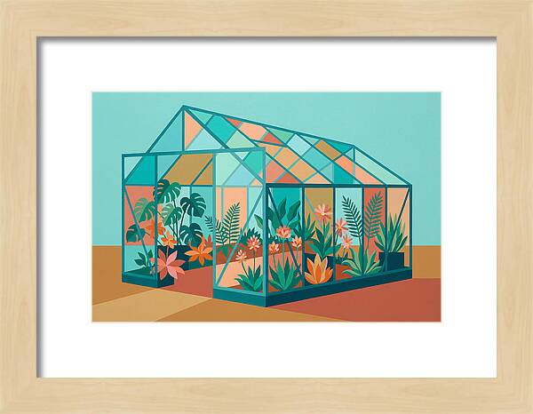Glass Greenhouse Oasis