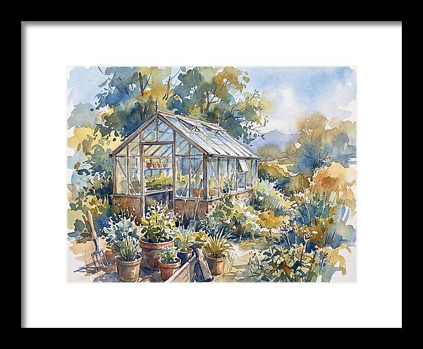 Glass Greenhouse Serenity