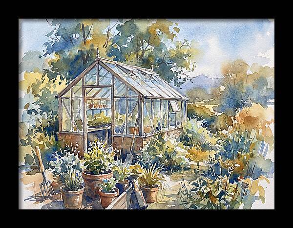 Glass Greenhouse Serenity