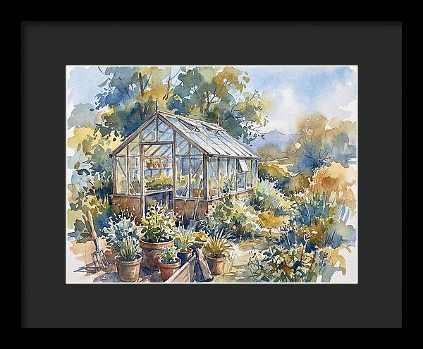 Glass Greenhouse Serenity