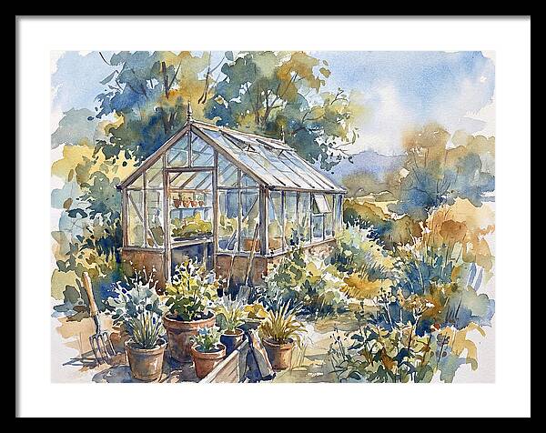 Glass Greenhouse Serenity