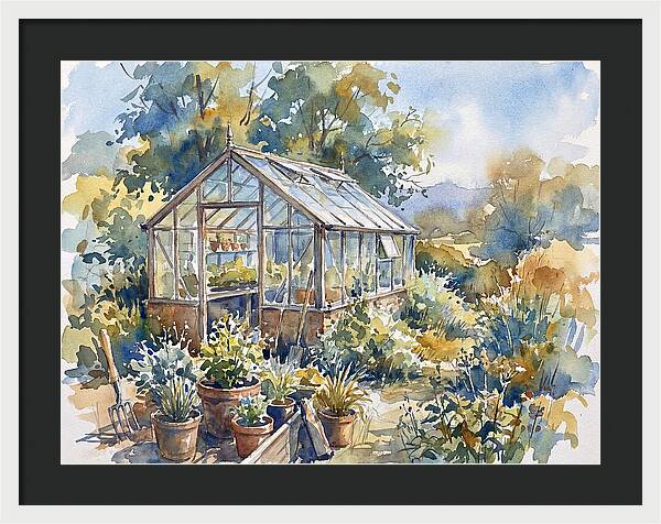 Glass Greenhouse Serenity