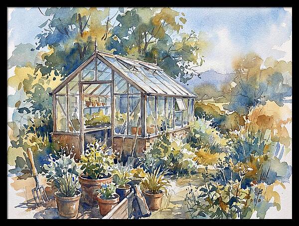 Glass Greenhouse Serenity