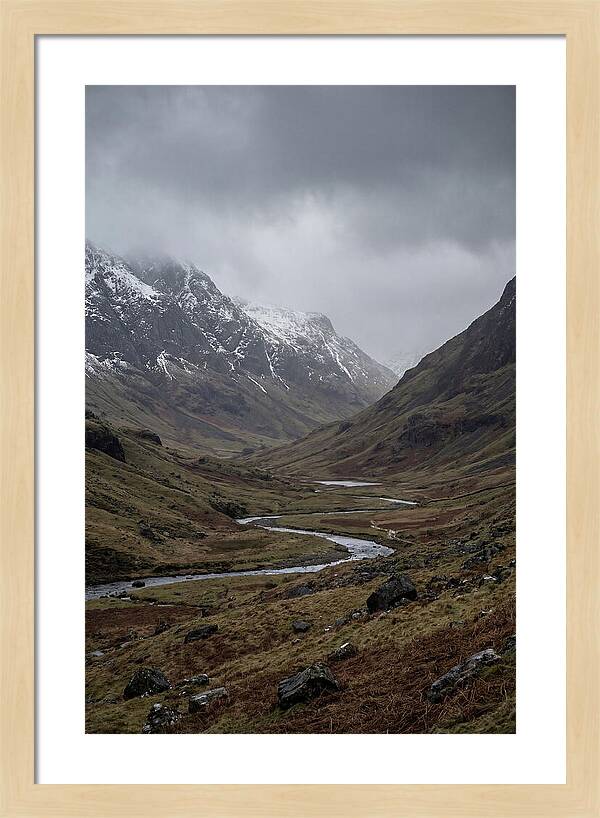 Glen Coe Winter Landscape