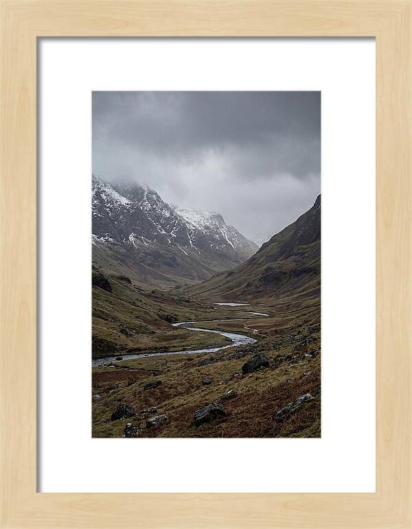 Glen Coe Winter Landscape