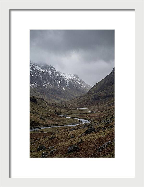 Glen Coe Winter Landscape