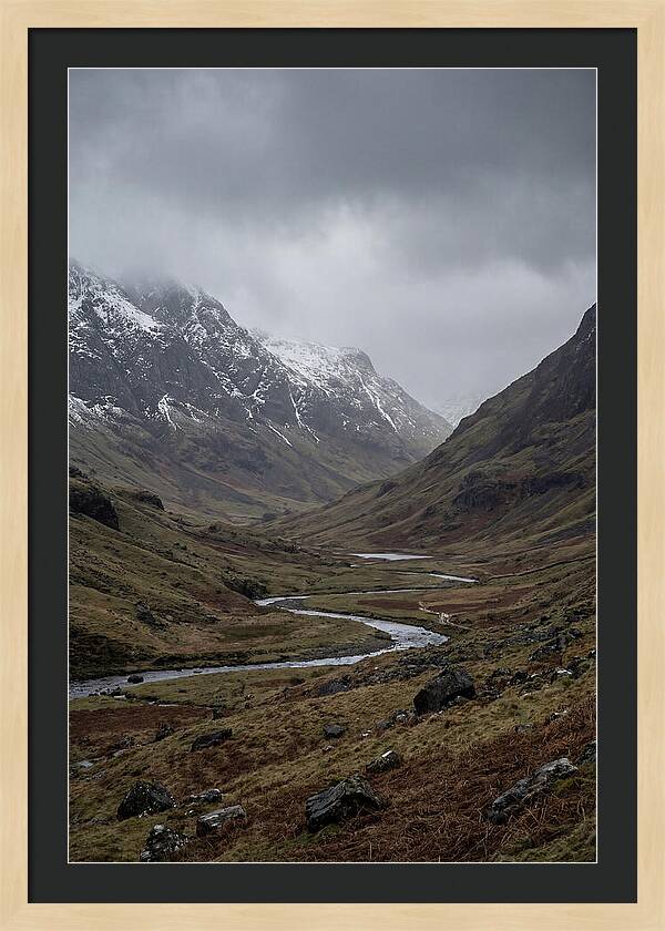 Glen Coe Winter Landscape