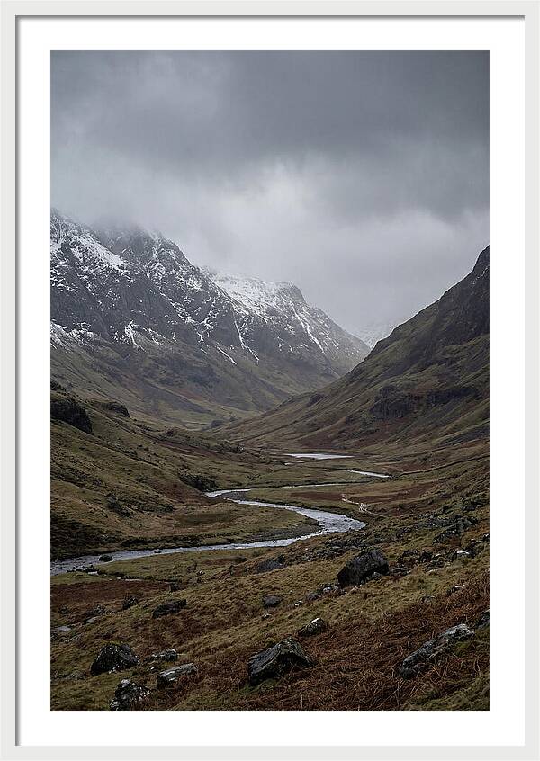 Glen Coe Winter Landscape