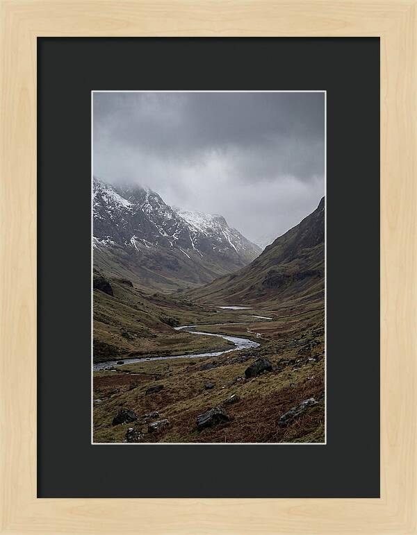 Glen Coe Winter Landscape