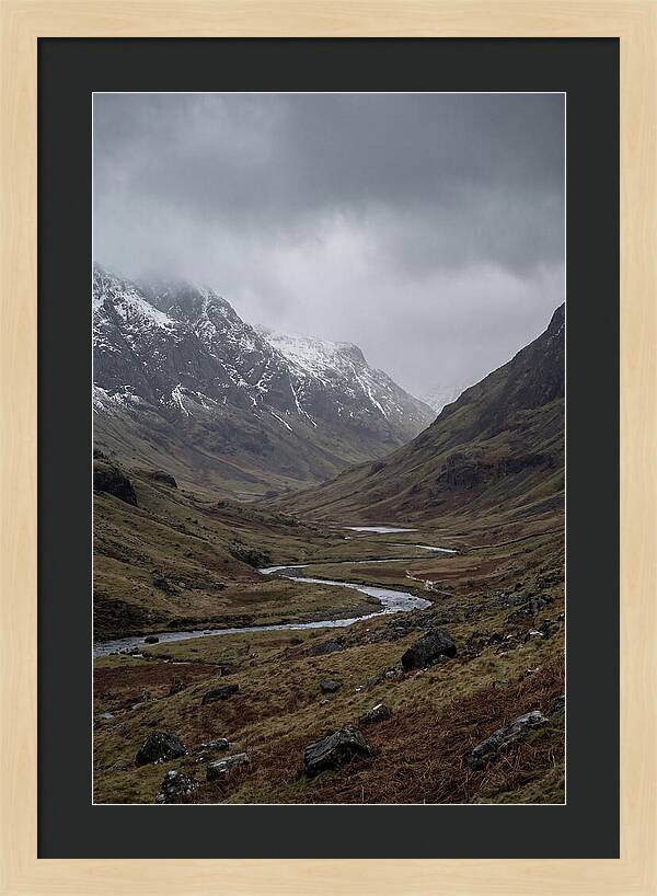 Glen Coe Winter Landscape