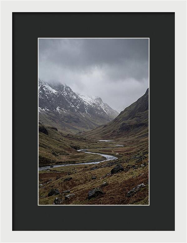 Glen Coe Winter Landscape