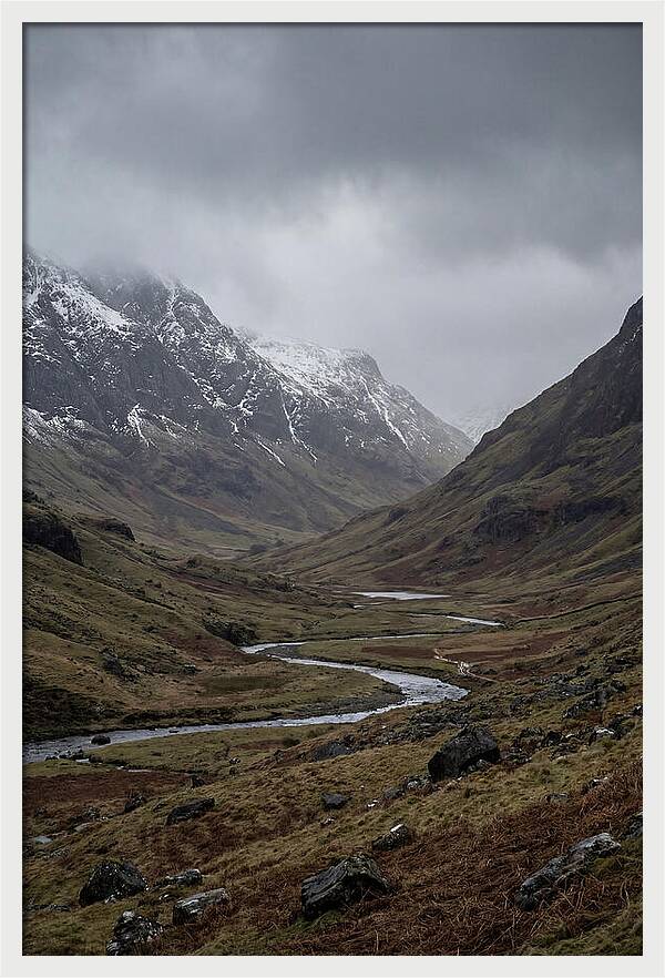 Glen Coe Winter Landscape