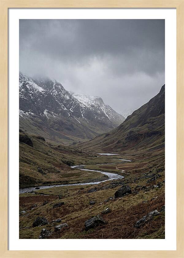 Glen Coe Winter Landscape