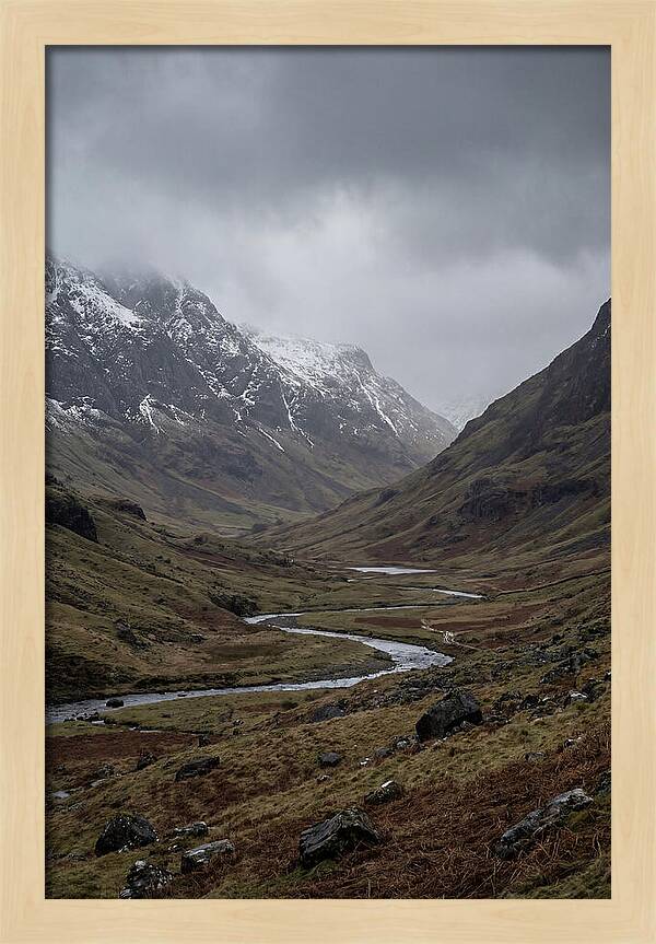 Glen Coe Winter Landscape