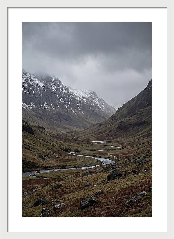 Glen Coe Winter Landscape