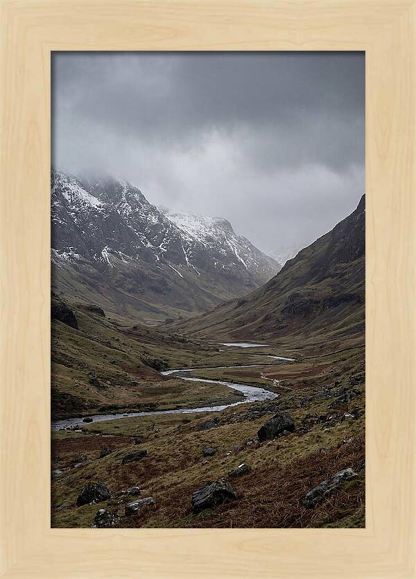 Glen Coe Winter Landscape