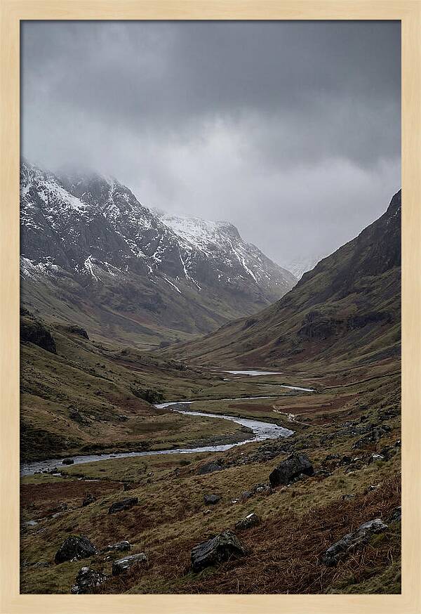 Glen Coe Winter Landscape