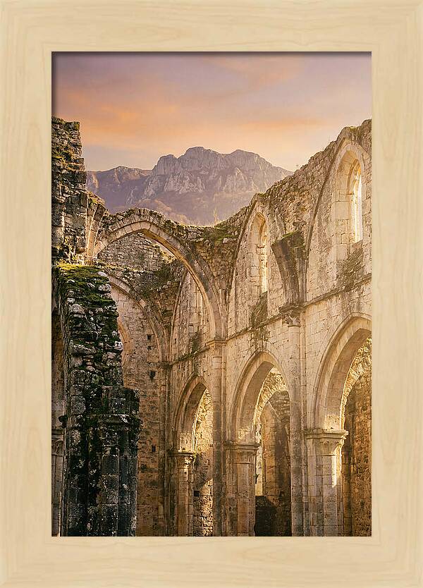 Glendalough Ruins At Dusk