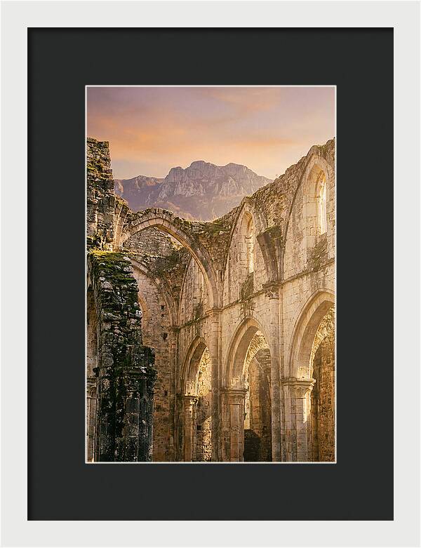 Glendalough Ruins At Dusk
