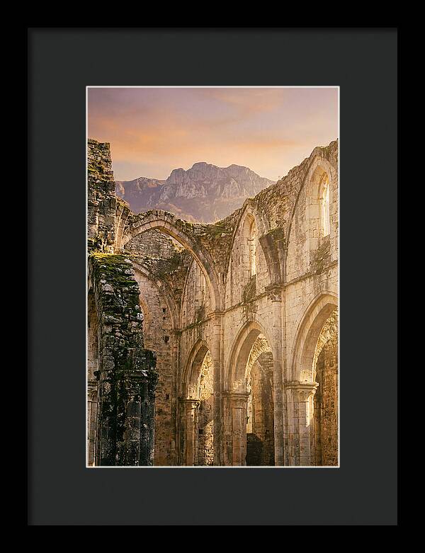 Glendalough Ruins At Dusk