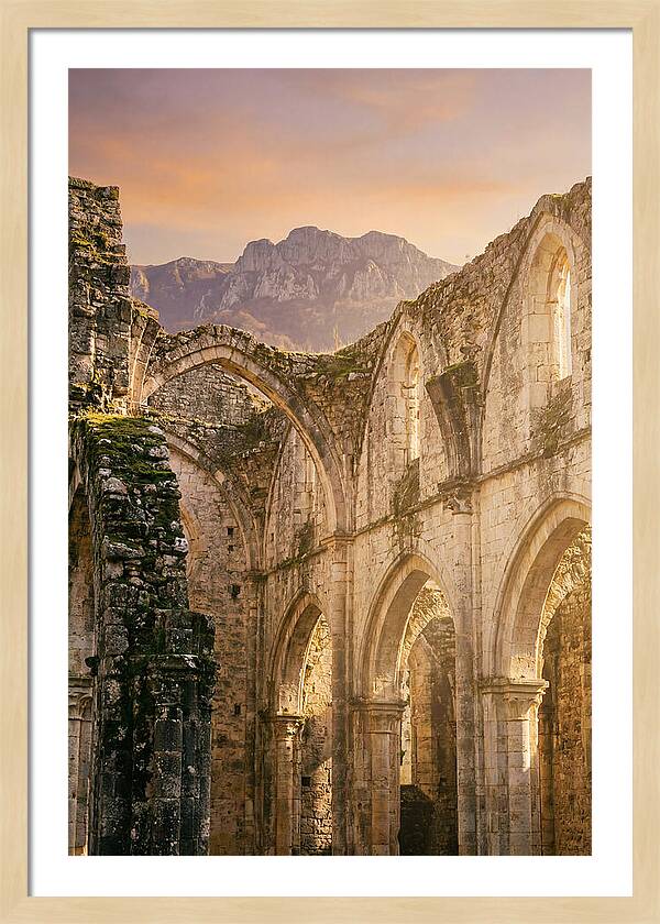 Glendalough Ruins At Dusk