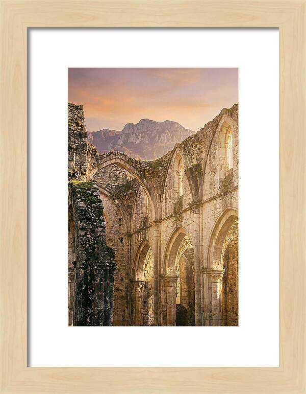 Glendalough Ruins At Dusk