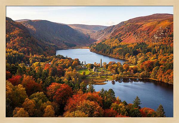 Glendalough Valley From Above