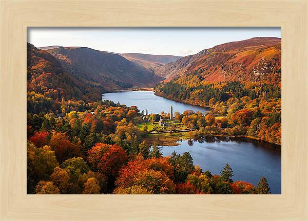 Glendalough Valley From Above