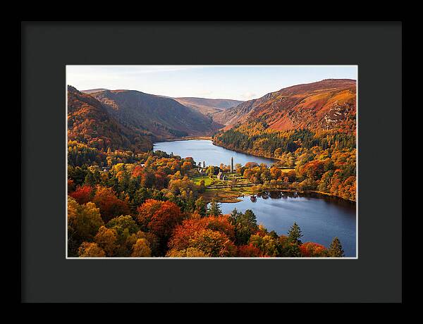 Glendalough Valley From Above