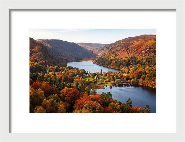 Glendalough Valley From Above